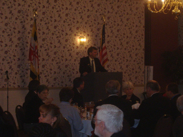 Delegate William Frank was one of our luncheon speakers.